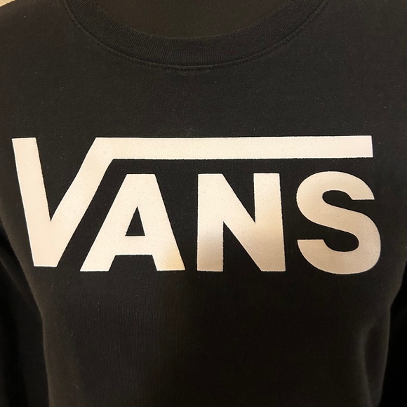 Vans Black and White Checkered Long Sleeve Top - Picture 2 of 4